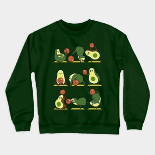 Avocado Yoga With The Seed Crewneck Sweatshirt